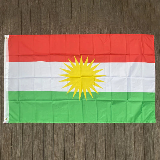 Kurdiska flaggan