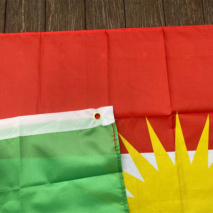 Kurdiska flaggan