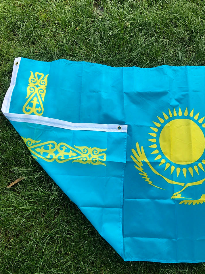 Kazakhstans flagga