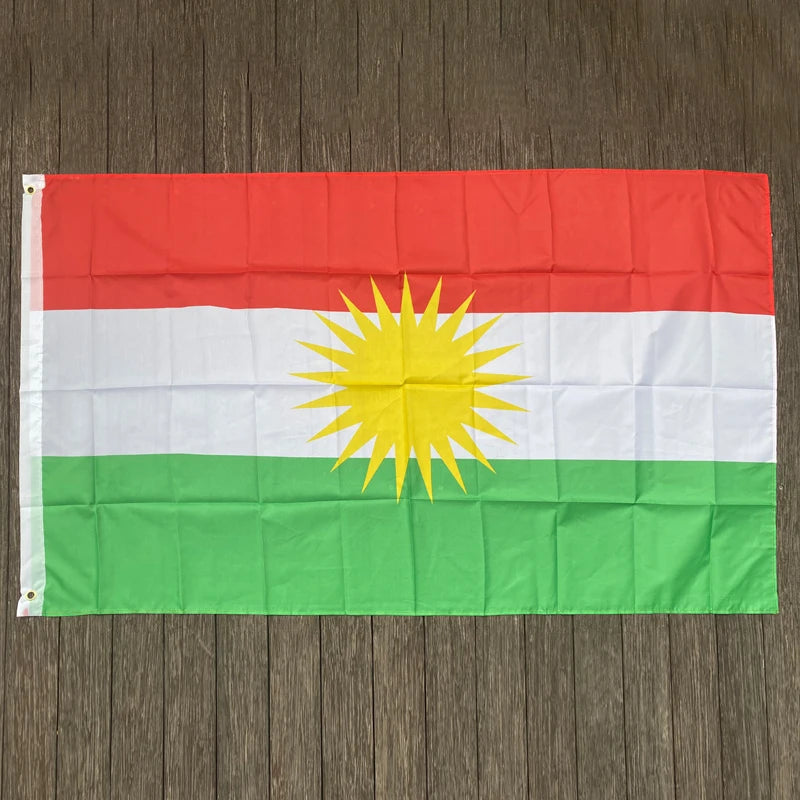 Kurdiska flaggan